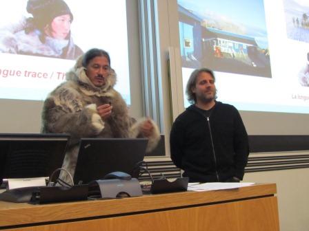 Ole Jorgen Hammeken and Mike Madigson at the opening event
