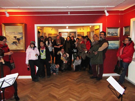Guests to the opening event